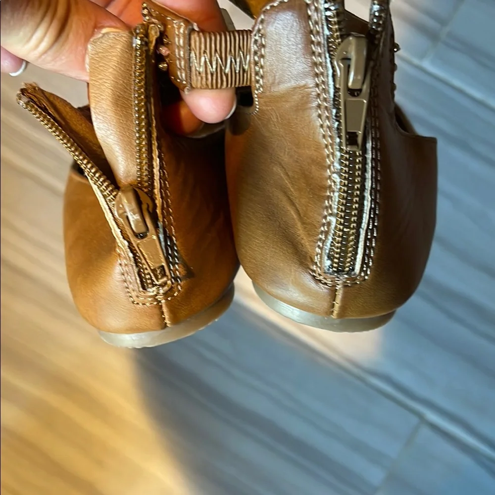 Jellypop Brown Mary Jane Dress Shoes with Vintage Charm